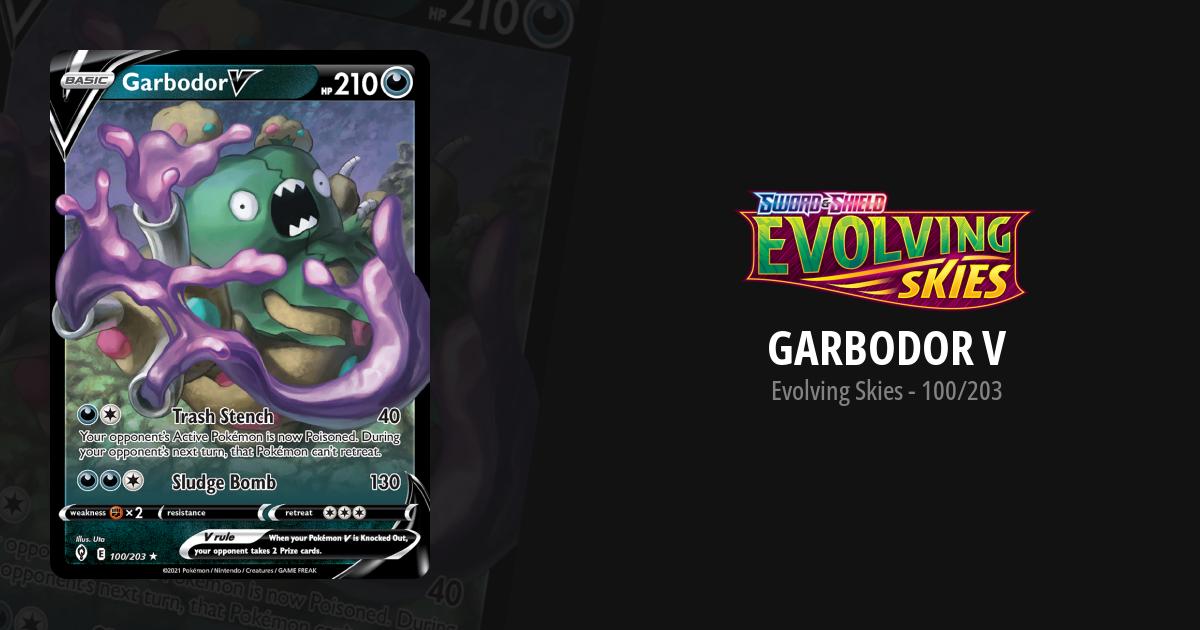 garbodor v pokemon card value Garbodor V #190 Prices | Pokemon Evolving Skies