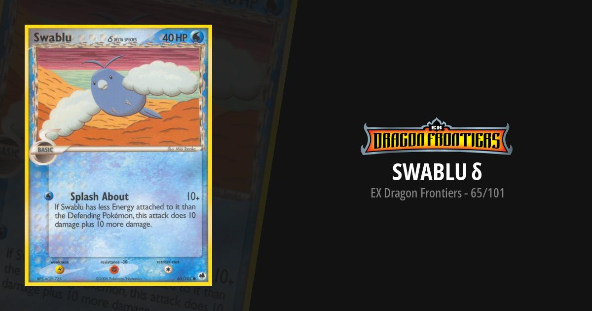 swablu pokemon card value Trading Cards: Values, Rookies & Hot Deals Mint / near mint condition trading card Swablu EX Dragon Frontiers