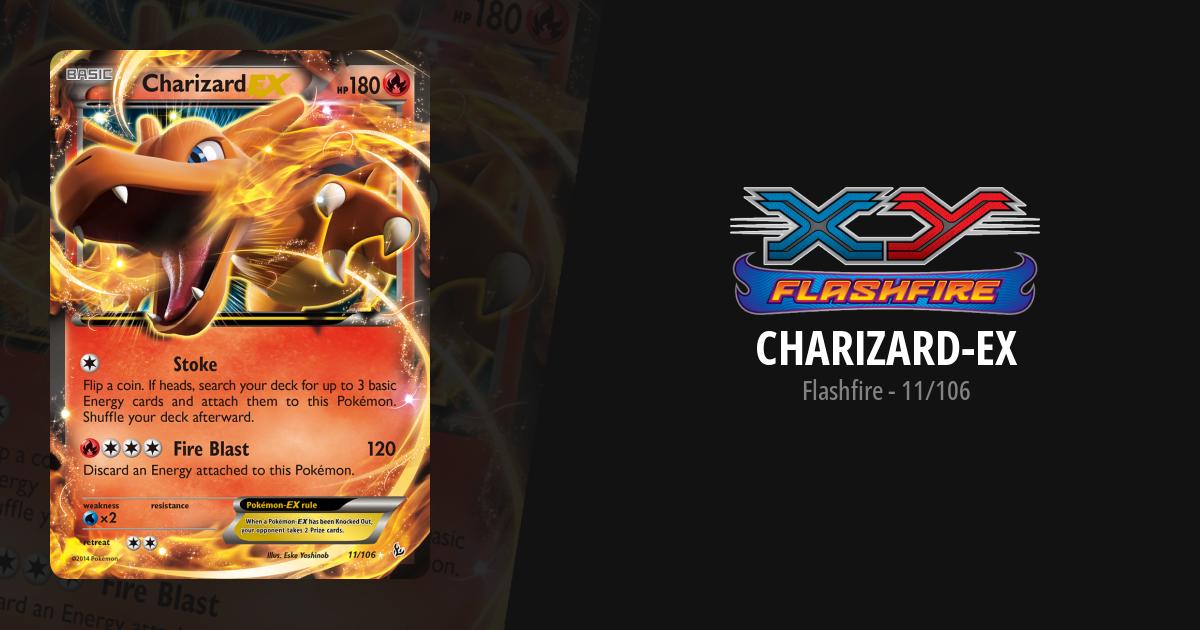 pokemon flashfire card prices Charizard EX ULTRA RARE 11/106 XY Flashfire Pokemon card TCG NM HOLO 2014