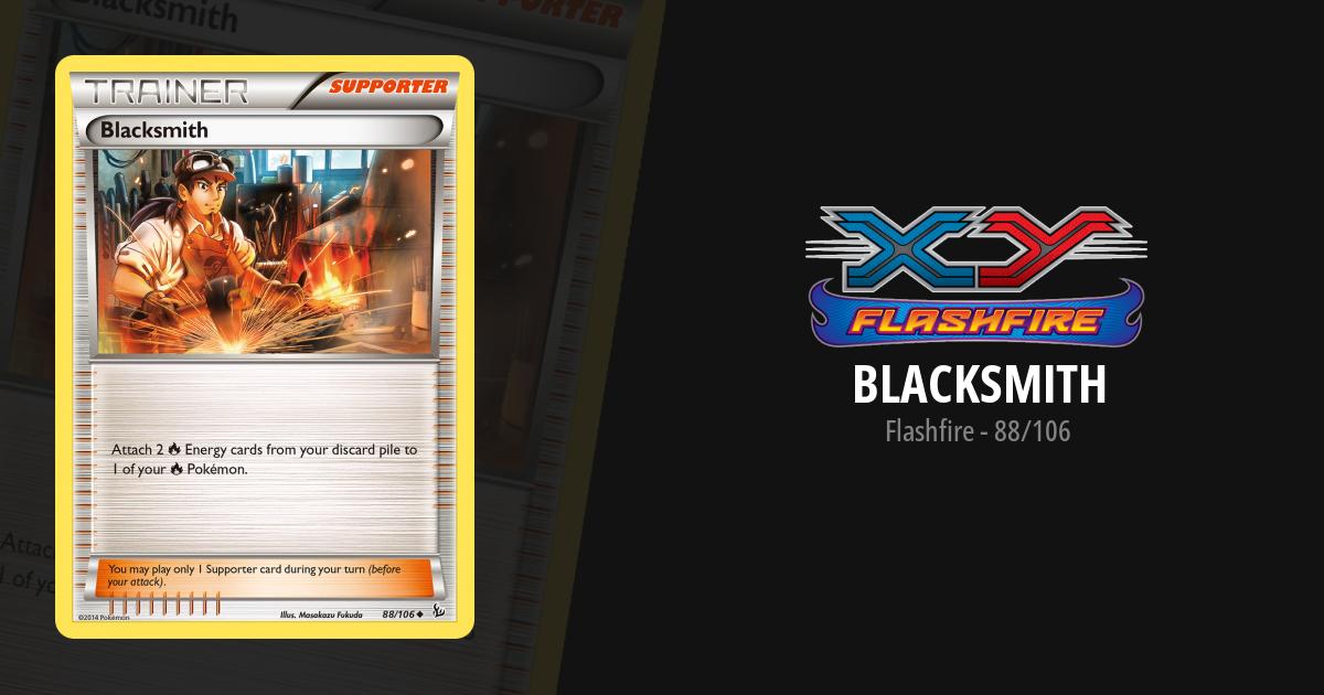 blacksmith pokemon card ACE 9 - Blacksmith - 88a/106 - Flashfire - Pokemon