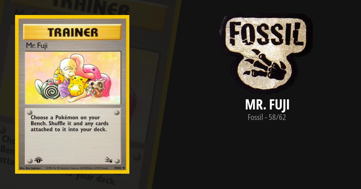 mr fuji pokemon card Mr. Fuji