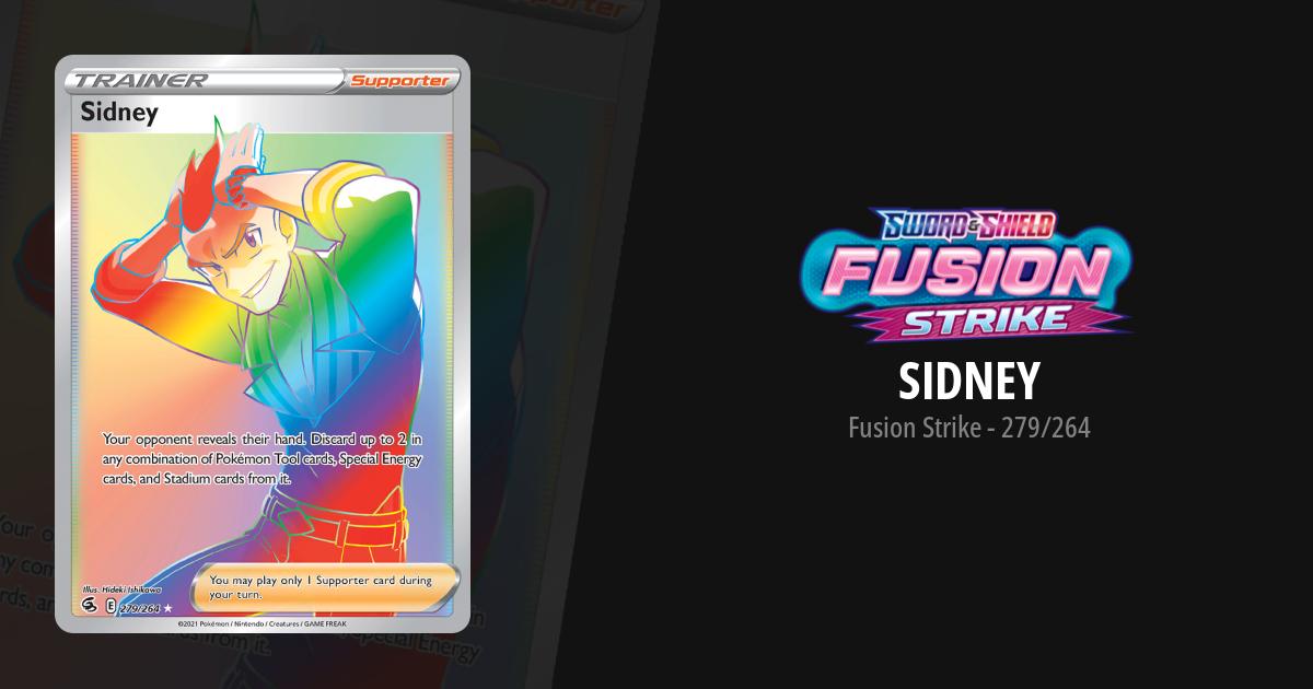 sidney pokemon card value Pokmon TCG Trainer Sidney Rainbow Rare &