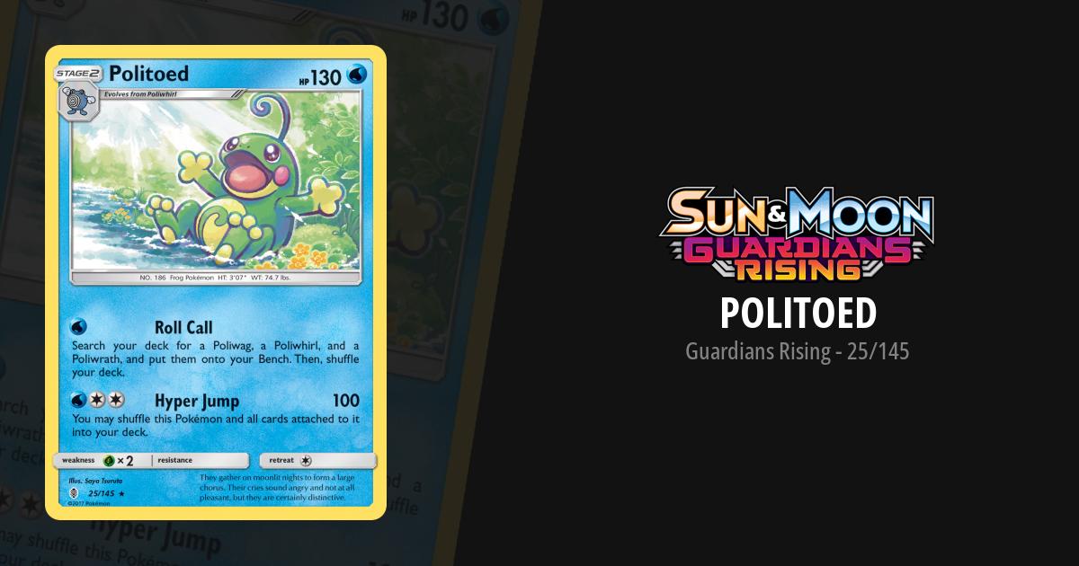 politoed pokemon card value or Paralyzed. Poliwrath & Politoed 032/196-085/196 Lost