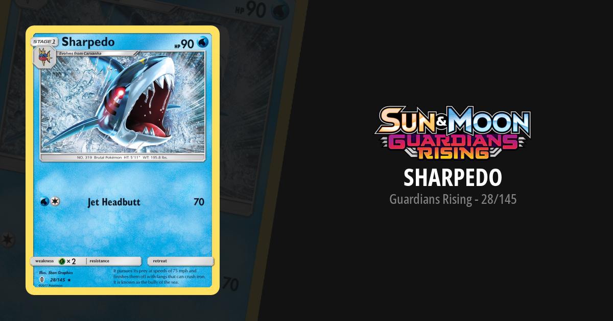 shark pokemon card Sharpedo 163/264 - NM / M - Fusion Strike Pokemon Card