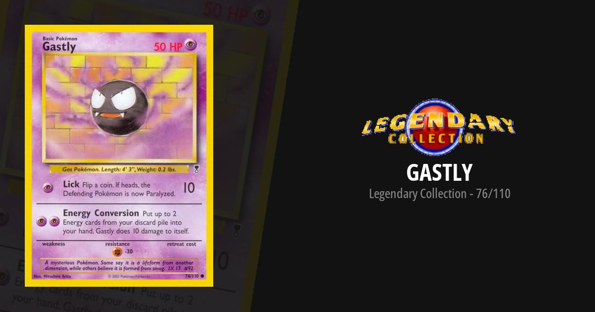 1995 gastly pokemon card value Misprint Gastly, is it worth anything? Can't find any online : r/PokemonTCG 1ST EDITION gastly pokemon card value 1999
