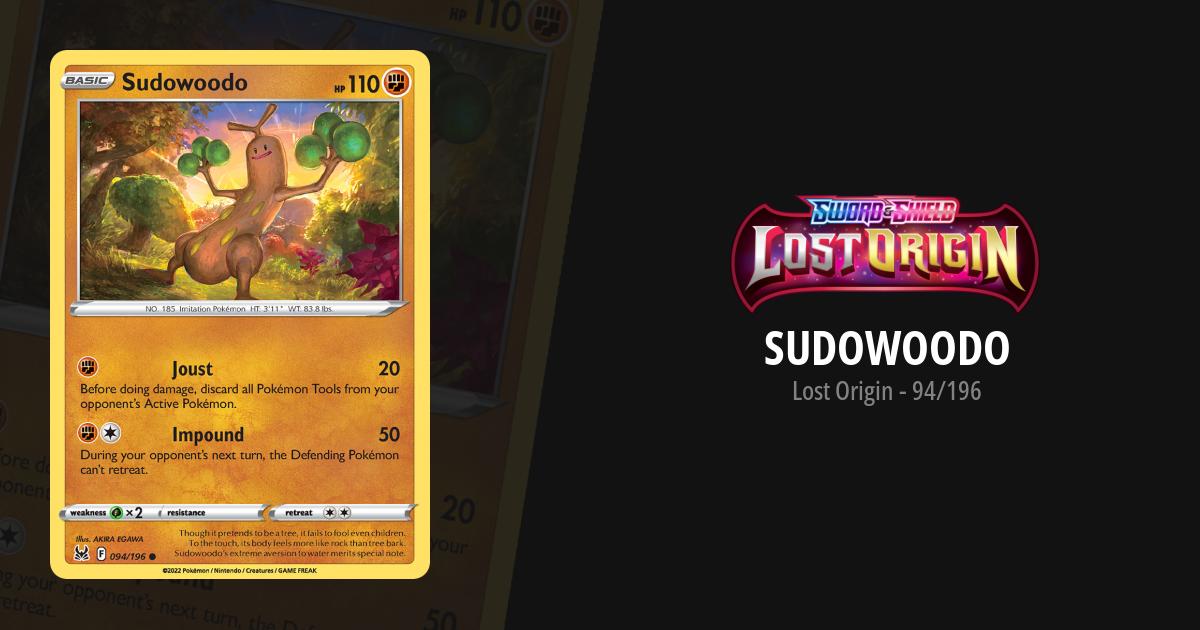 shiny sudowoodo pokemon card Shiny Sudowoodo - Hidden Fates - SV20/SV94 - Coll 7