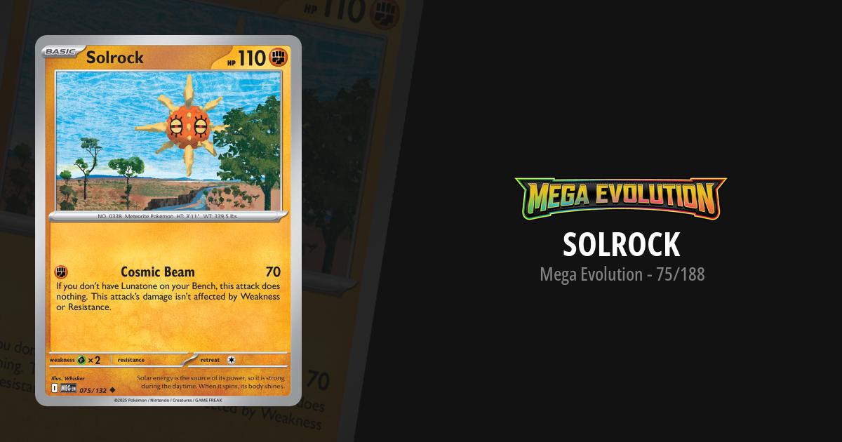 solrock pokemon card value Solrock #GG15 Prices | Pokemon Crown Zenith