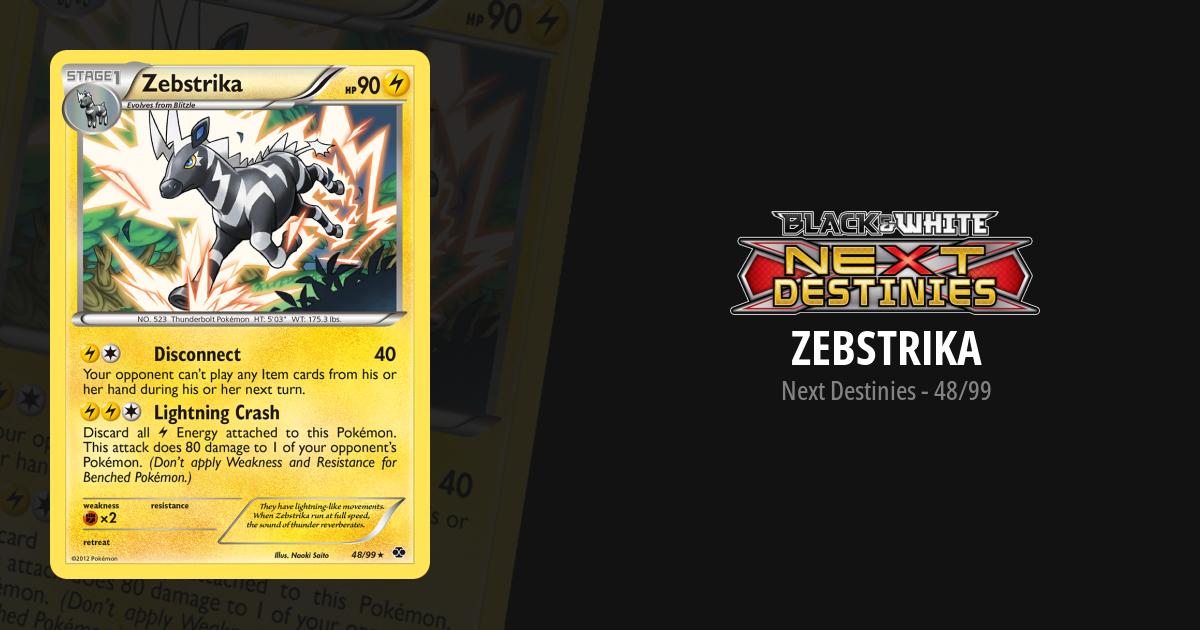 zebstrika pokemon card value Zebstrika (63)