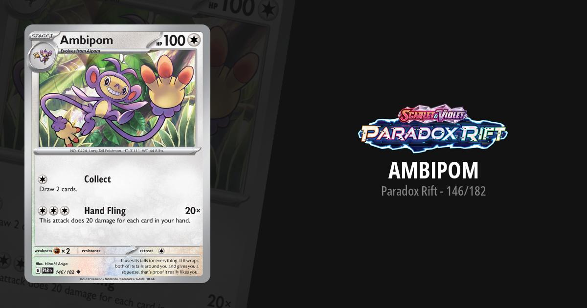 ambipom pokemon card value Ambipom #146 Prices | Pokemon Paradox Rift