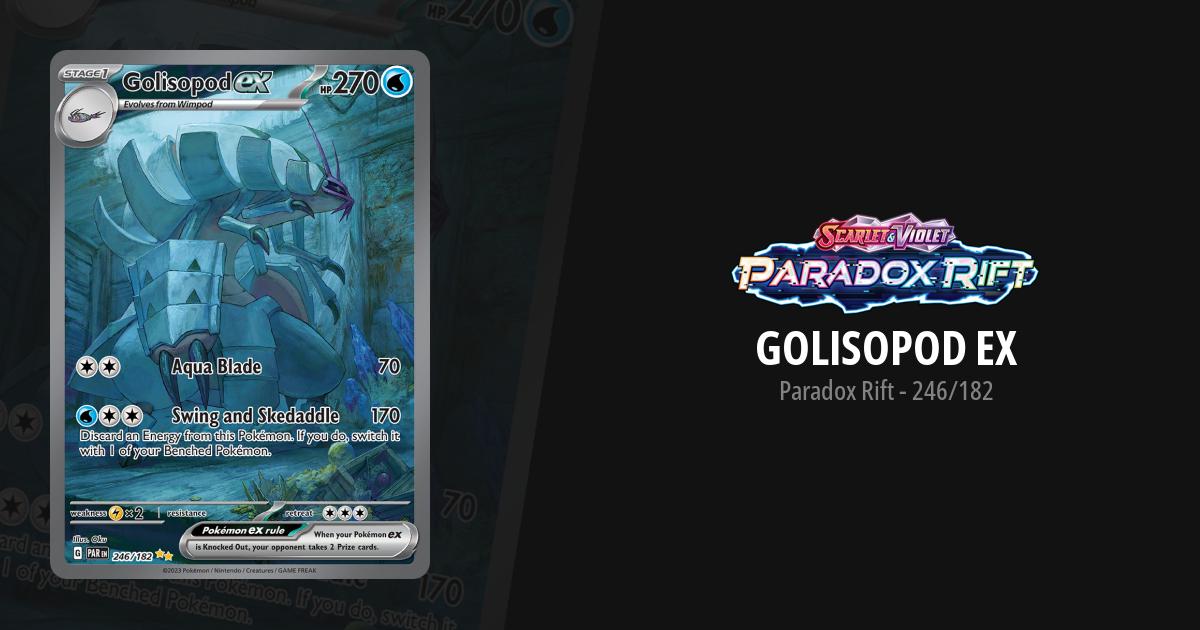 golisopod ex pokemon card Pokmon 050/182 / Double Rare Card Type / HP / Stage altartsam | This Golisopod EX