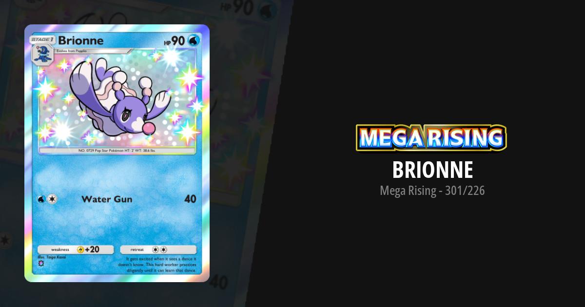 brionne pokemon card Brionne - ME05: Pitch Black - Pokemon