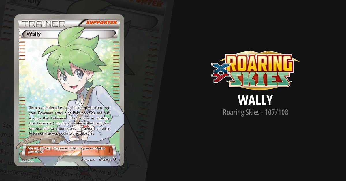 wally card pokemon Wally Banned in the Pokemon Trading Card Game!