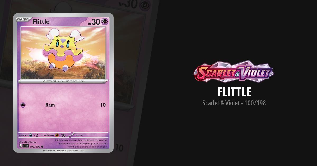 pokemon flittle card 270/190 S | SV4a RarityCommon Hit Points40 HP Psychic Dance Away (10) Switch this Pokemon with 1 of your Benched Pokmon. NEW Flittle in Pokemon Go!,