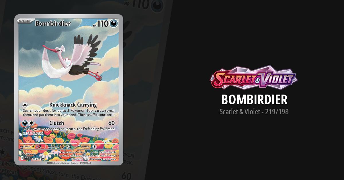 bombirdier pokemon card value Bombirdier Scarlet & Violet Pokemon Card