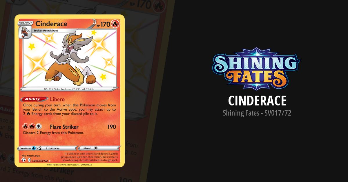 shiny cinderace pokemon card Amazon.com: Pokemon - Cinderace ex 157/142 - Stellar Crown