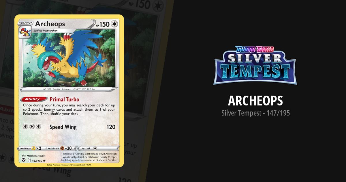 archeops pokemon card value A stamped promo will be distributed to visitors attending Chicago's Field Museum. The Fossil Museum exhibition will be open for about a year Rare Retreat cost Archeops (Mega Rising #134/331, 3-Diamonds)