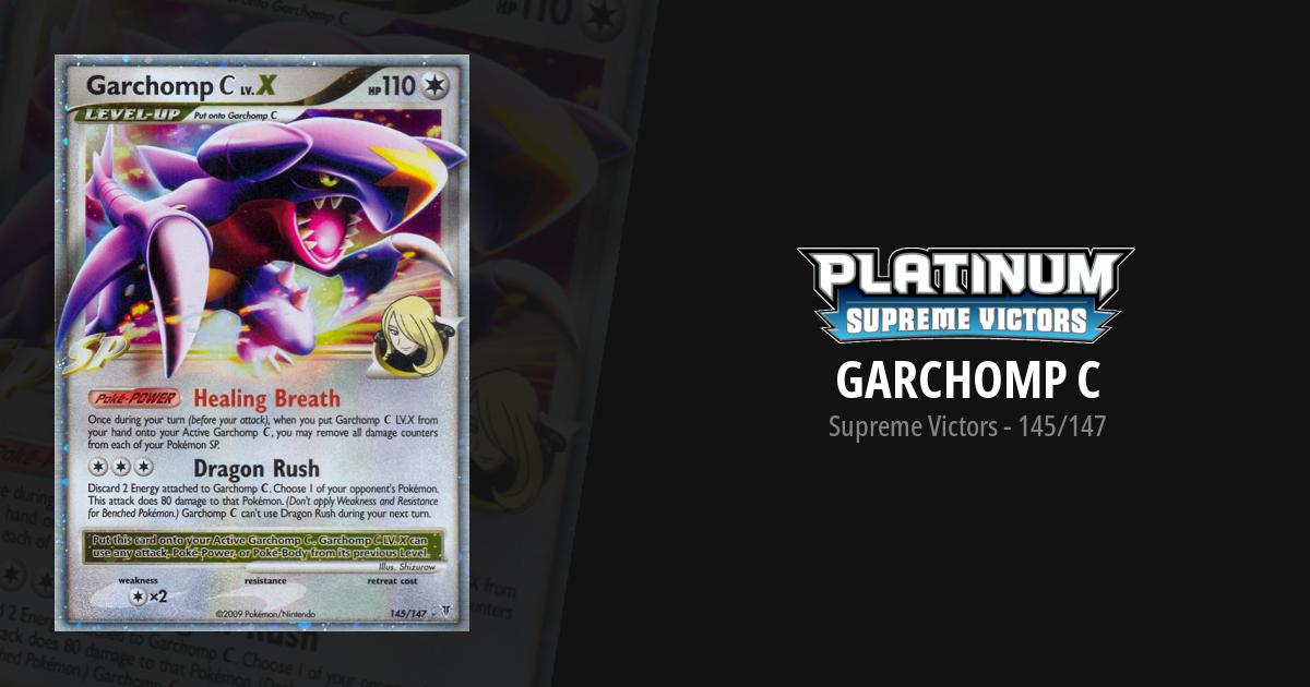 Garchomp C Supreme Victors Pokemon Card
