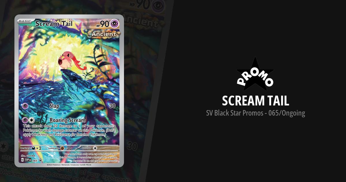scream tail pokemon card value scream tail pokemon card price Pokemon