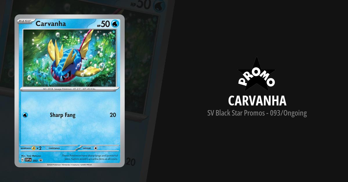 carvanha pokemon card value Pokemon Trading Card Game Phantasmal Flames Common Carvanha #60