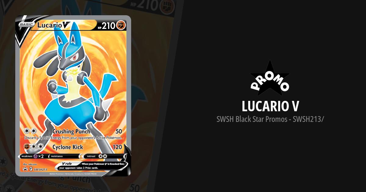lucario v pokemon card price Lucario V 2022 Japanese S Promo #304/S-P Lucario Event Prize (Full Art) Price Guide
