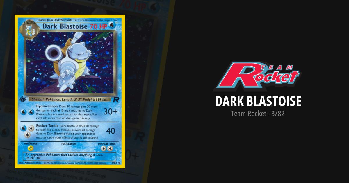 1995 dark blastoise pokemon card value Dark Blastoise #3 Prices | Pokemon Team Rocket