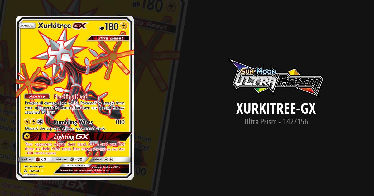 xurkitree pokemon card value Xurkitree GX - 142/156 - Full Art Ultra Rare