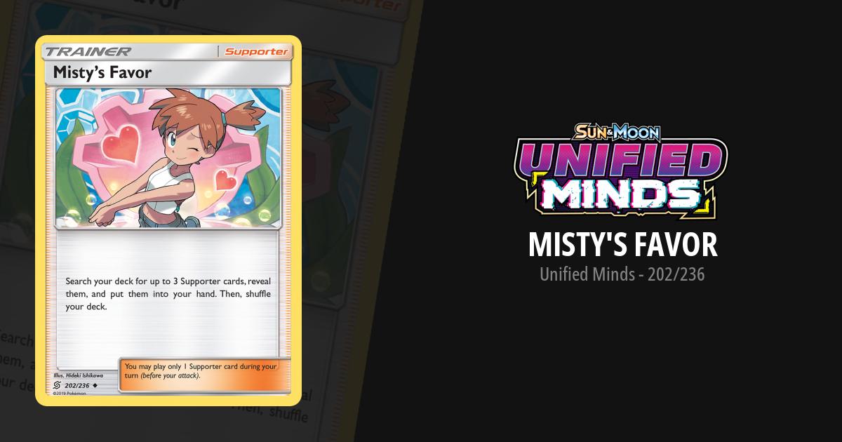 misty's favor pokemon card value The Most Expensive Misty Pokemon TCG Cards