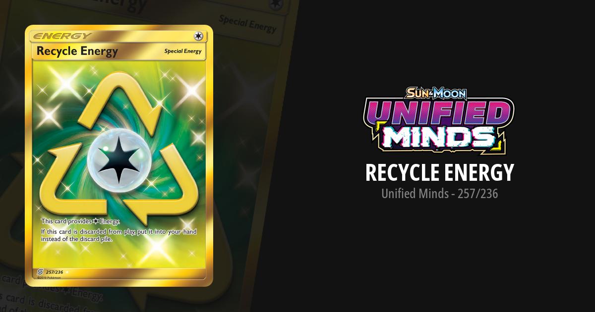 recycle pokemon card Energy UR Pokmon SM5+ 061/050 You may play as many Item cards as you like during your turn (before your attack) Exploring Pokemon Cards Found in