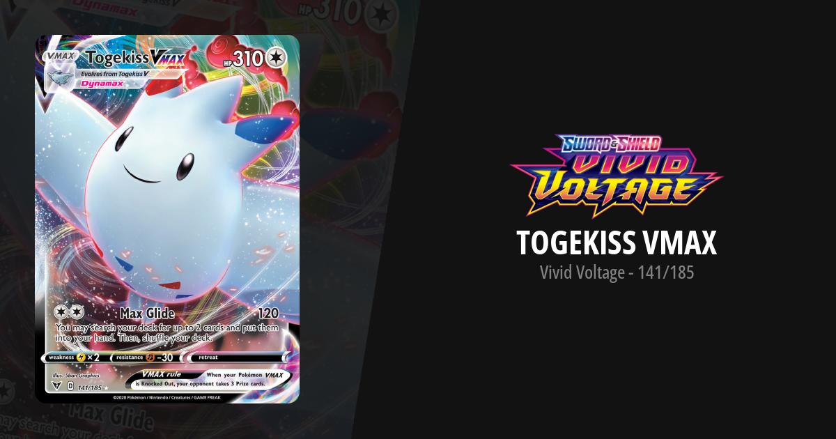 togekiss vmax pokemon card value Pokemon Card - S&S: Vivid Voltage 191/185
