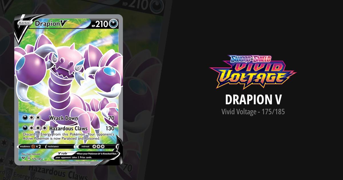 drapion v pokemon card value Drapion V 182/196 - Lost Origin Holofoil