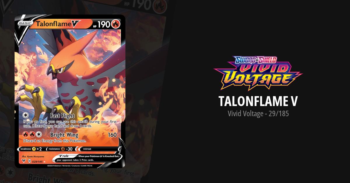 talonflame v pokemon card value Talonflame V