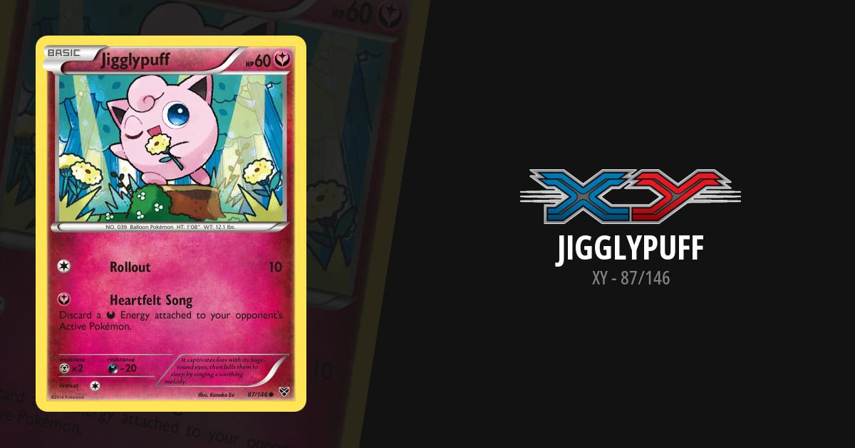 how much is jigglypuff pokemon card worth Erika's 1st Edition Common Retreat cost Jigglypuff XY Pokemon Card |
